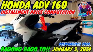 HONDA ADV 160  2024 PRICE UPDATE [upl. by Nytsua]