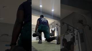 20KG Dumbbell Walking Lunges gymbro workoutmotivation samsondauda [upl. by Huoh626]