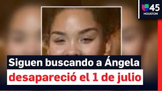 Sigue la búsqueda de Angela Díaz la joven que desapareció desde el 1 de julio al sureste de Houston [upl. by Annek]