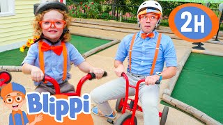 Blippi And Meekah Construct A Friendship  Blippi  Educational Videos for Kids [upl. by Bandur631]