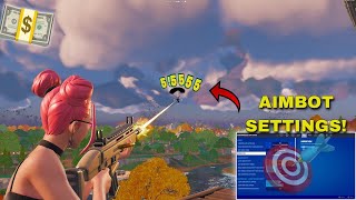 New BEST Controller Fortnite SettingsSensitivity LINEAR AIMBOT  Chapter 4 Settings  PS4XBOX [upl. by Linn]