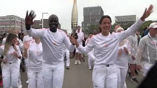 Relais de la Flamme olympique  Étape 68  Épilogue  Jeux Olympiques de Paris 2024 [upl. by Pauli921]