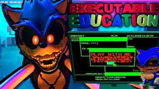 SONICEXE HACKED MY PC AND GAVE ME A VIRUS  SONICEXE EXECUTABLE EDUCATION 2022 3D SONICEXE GAME [upl. by Webb989]