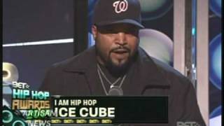 BET GIVES OUT HIP HOP AWARDS TO JAYZ ICE Cube TI DJ AM [upl. by Kamp]