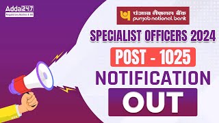 PNB SO Recruitment 2024  Punjab National Bank Specialist Officer Recruitment 2024  Full Details [upl. by Aramas]