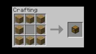 Minecraft How to craft everything Part 1 [upl. by Dhumma]