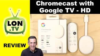 Chromecast with Google TV Review  HD Version [upl. by Irik104]