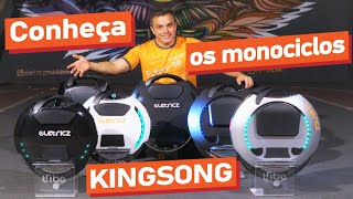 Qual monociclo elétrico comprar  Conheça os modelos da KINGSONG KS14M KS14D e KS16S [upl. by Leamhsi559]