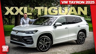 VW TAYRON 2025  Der XXL Tiguan Allspace Nachfolger im ersten Test  VauMax Review [upl. by Fatsug699]