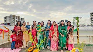 Chhath Puja 2024  Traditional Celebration of Devotion and Sunrise Rituals [upl. by Une]