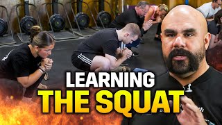 Squat Masterclass Starting Strength Coach Teaches The Back Squat [upl. by Nnyleimaj]