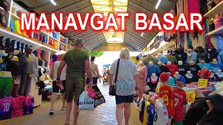 MANAVGAT BAZAAR 4K UHD 🇹🇷 Beautiful Tour of MANAVGAT side manavgat turkey [upl. by Perkoff449]