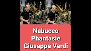 Nabucco Phantasie  Giuseppe Verdi  Für Cimbasso Quartett  Daniel Ridder [upl. by Mackay]