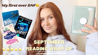 SEPTEMBER READING WRAP UP📚🍁  spoiler free reviews dnfs amp nearly a 5 [upl. by Louanne852]