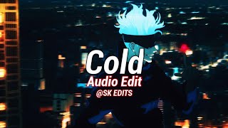 Cold  Neffex edit audio [upl. by Adnawed]