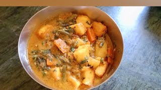 sabji diye paneer Rena recipeVegetable sobji diye paneer er recipe viral youtubevideo [upl. by Blodgett195]