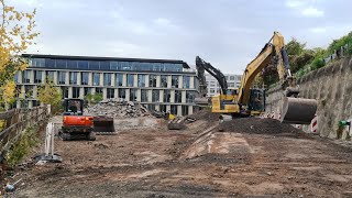 Stuttgart 21 Der Rückbau hat begonnen  231023 I s21 stuttgart21 Baustelle 0711 [upl. by Walton]