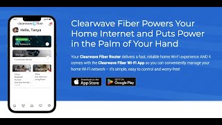 Clearwave Fibers App for Managing Your Fiber Network [upl. by Garrott]