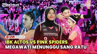 🔴 LIVE JADWAL LIGA VOLI KOREA HARI INI IBK ALTOS VS PINK SPIDERS MEGAWATI MENUNGGU SANG RATU [upl. by Dougall]