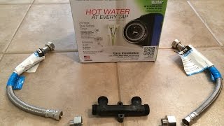 How to Install a Hot Water Recirculation Pump Part 2 Sensor Valve [upl. by Trista]