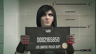 GTA Online Faith Connors Character Customization [upl. by Lledyr780]