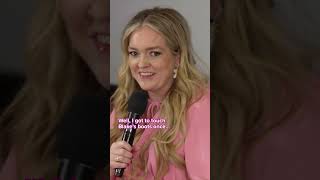 A discussion with Colleen Hoover part 3 🤍 ItEndsWithUsMovie Shorts Viral [upl. by Ynnol]