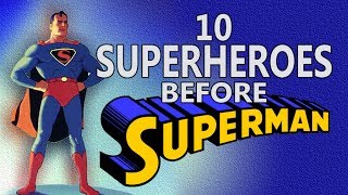 10 Superheroes before Superman Lost Hero of the Golden Age Ep14 [upl. by Eilis]