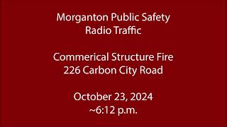 102324  Morganton Public Safety  Carbon City Road  Radio Traffic [upl. by Damalis]