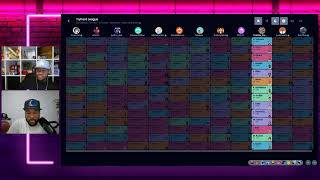 LIVE 202425 FANTASY BASKETBALL POINTS LEAGUE DRAFT 12 TEAM [upl. by Ellirehs]