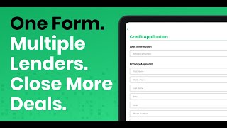 Universal Credit Application Simplify Financing with One Form [upl. by Grimbald]