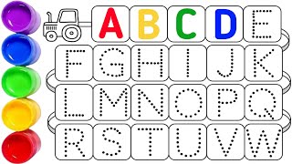 Uppercase and Lowercase Alphabet Letters  ABC Activity Puzzle vegetable song for kids fun rhyme [upl. by Jesus]