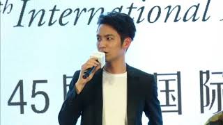 Wallace Chung 钟汉良  the Intl Emmy Award Conference [upl. by Kirenoj128]