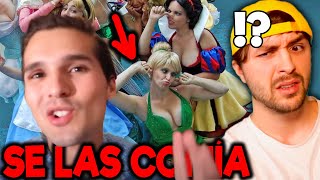 quotFiestasquot con Fans Cosplayeadas de Disney Memo Aponte el P Diddy de YouTube XD [upl. by Curran118]