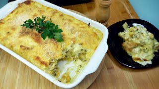 BACALHAU À ANTIGA  Receita deliciosa e fácil de fazer [upl. by Adnahcir]