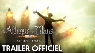 LAttaque des Titans Saison Finale Partie 2  Trailer Officiel [upl. by Kassel]