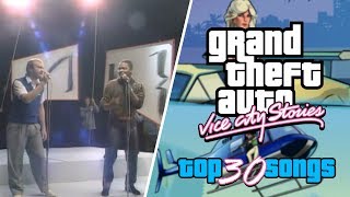 GTA Vice City Stories  Top 30 Songs [upl. by Schuyler]