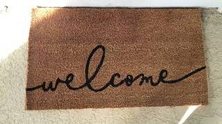 THEODORE MAGNUS Door Mat Coir Doormat for Outdoor Entrance Beautfiul Welcome Mat [upl. by Giulia]