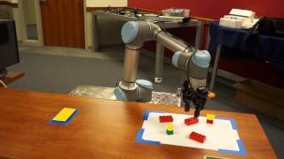 Robot Building with Blocks  Universal Robots [upl. by Fernandes805]