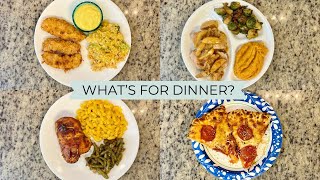 WHAT’S FOR DINNER  EASY amp BUDGET FRIENDLY  REALISTIC WEEKNIGHT MEALS  DINNER INSPIRATION [upl. by Ahsieyn]