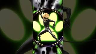 Cat Noir Transformation 🐱💥  Miraculous Shorts [upl. by Lemhaj]