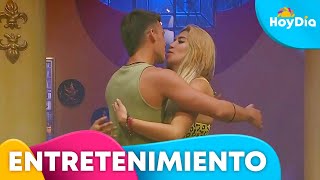 Brandon sorprende a Bebeshita con un beso en la boca en Los 50  Hoy Día  Telemundo [upl. by Earehs822]