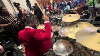 Cogic Aim 2024 Praise Break Christian Terrell Smacking On Drums ❗️🔥🥁 [upl. by Dammahom594]