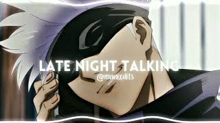 late night talking  harry styles『edit audio』 [upl. by Asiil]