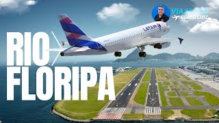 RIO DE JANEIRO X FLORIANOPOLIS COM CONEXÃO EM CONGONHAS COM A LATAM [upl. by Oriole987]