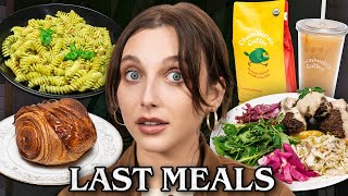 Emma Chamberlain Eats Her Last Meal [upl. by Ecnarretal]