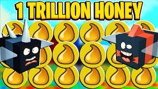 OVER 1 TRILLION HONEY COLLECTED In Roblox Bee Swarm Simulator [upl. by Iiette]