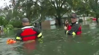 Bodycam video shows flood rescues in DeLand [upl. by Atteras]