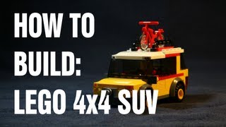 How to Build LEGO 4x4 SUV [upl. by Mayer432]