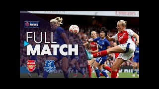 Full Match Arsenal v Everton  Barclays WSL 202425 [upl. by Algar971]