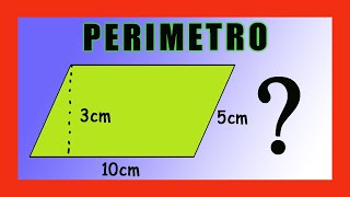 ✅👉 Como sacar el Perímetro de un Paralelogramo ✅ Perímetro de un Paralelogramo [upl. by Razal]